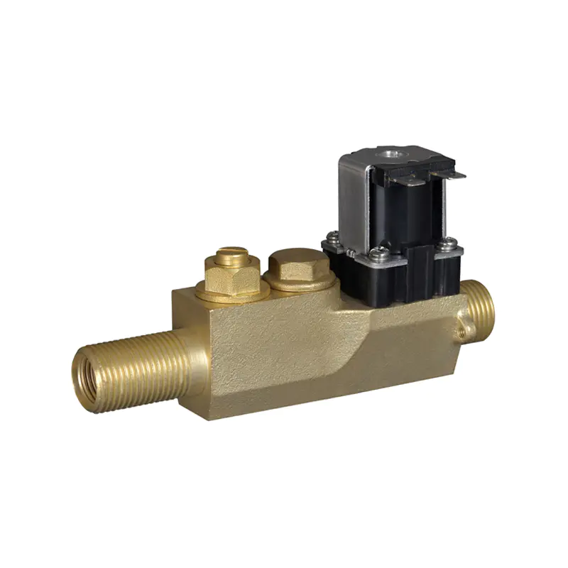 Urinal Flush Solenoid Valve helps regulate water flow in automated urinal flushing systems for various restroom installations.